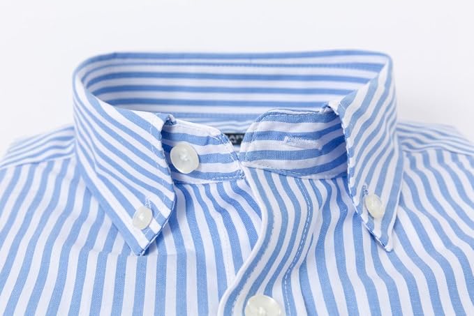 Blue White Striped 422