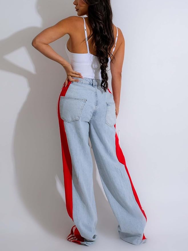 Light Blue Red