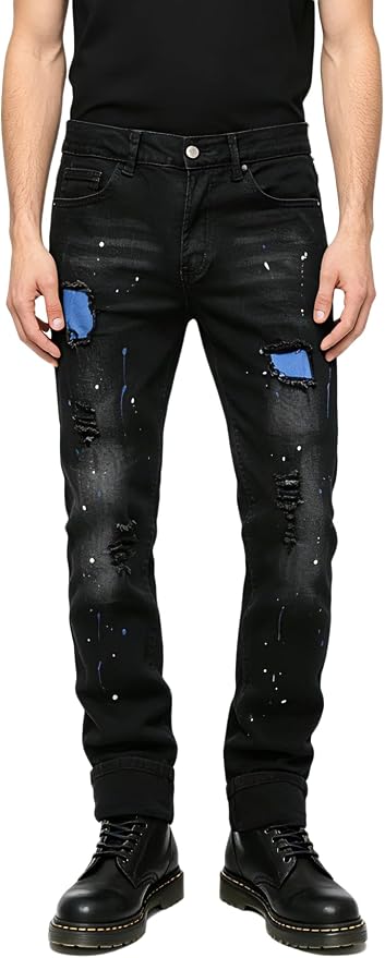 Black (Painted)blue-patch