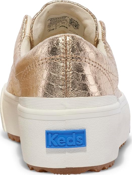 Champagne Embossed Leather