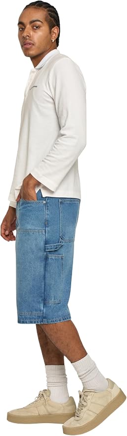 Carpenter Baggy Black Shorts