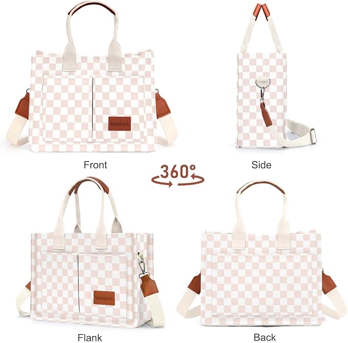 Soft Apricot Grid