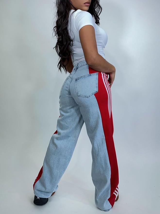 Light Blue Red