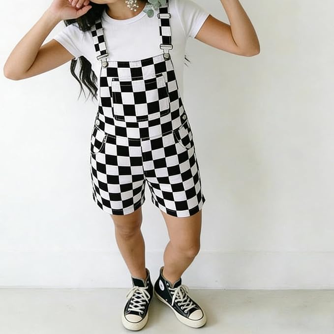 Black White Checkered