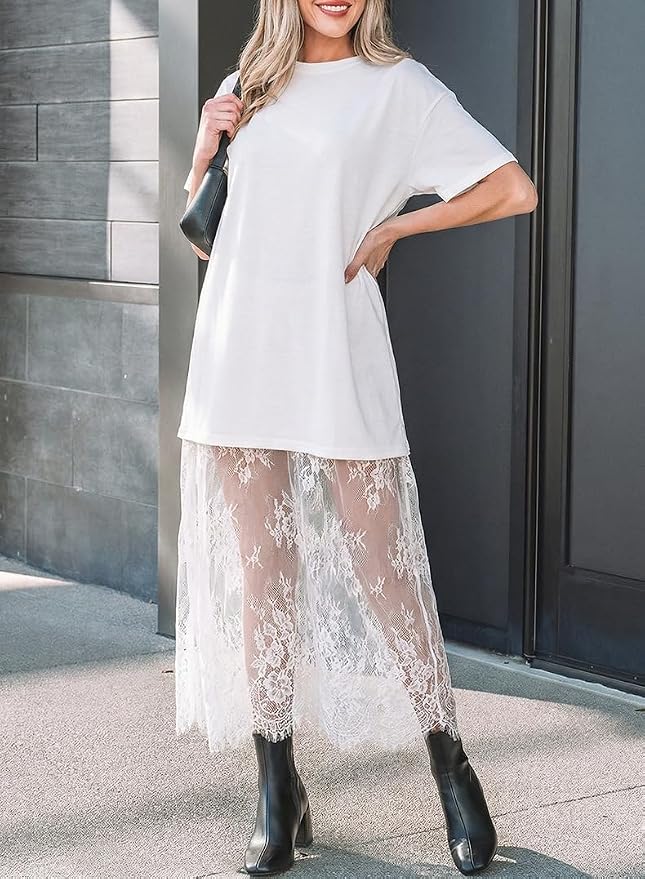 White Tshirt Dress