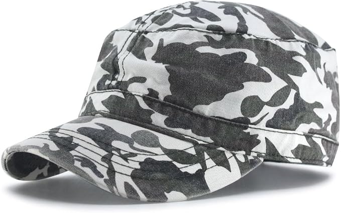 Camo White Gray