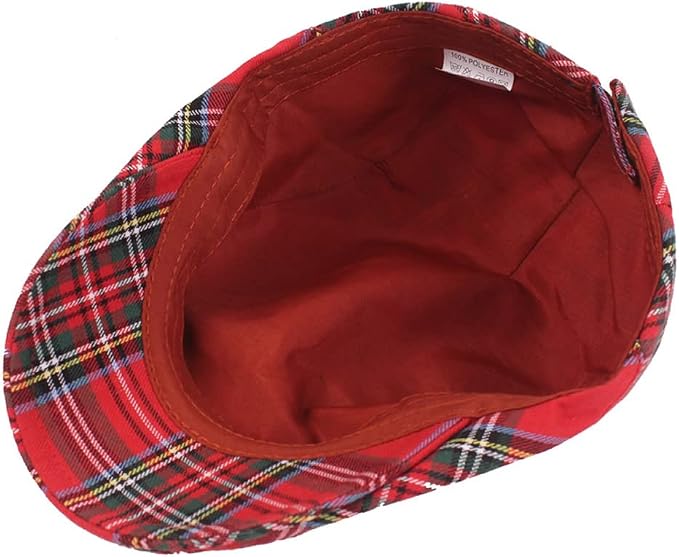 Plaid Red