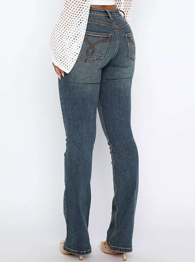 Vintage Mid Blue Washed