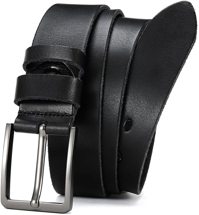 Full Grain Black Belt