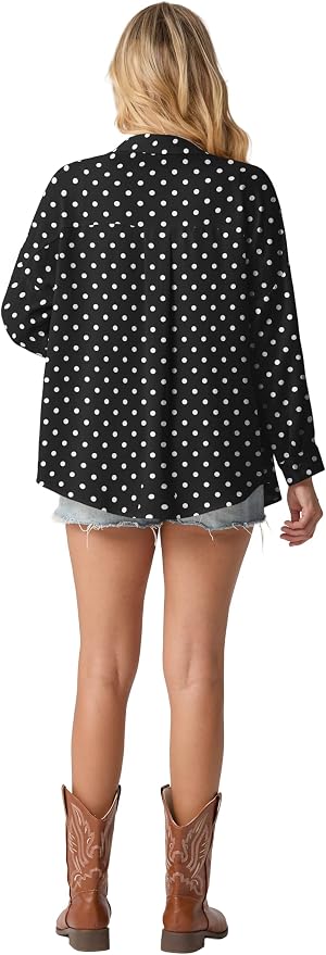 White Black P01 Polka Dot