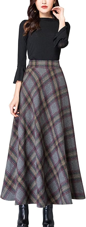 Plaid Grey