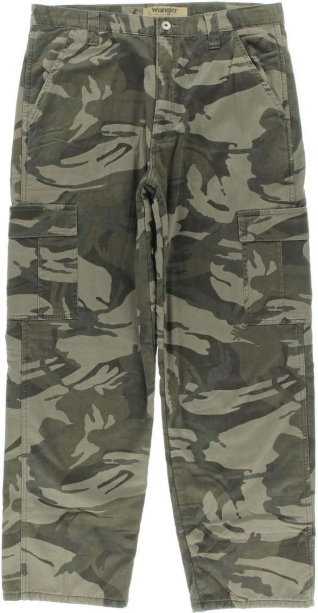 Dark Khaki Camo Twill