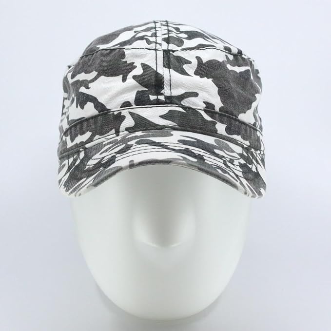 Camo White Gray