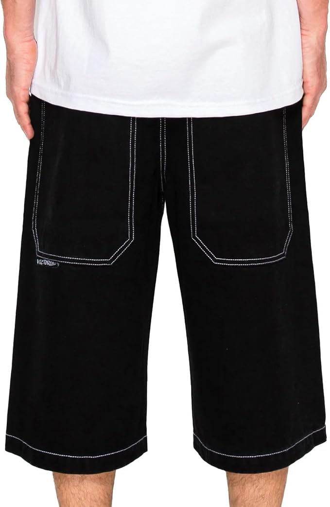 Ultra Baggy Black Jort