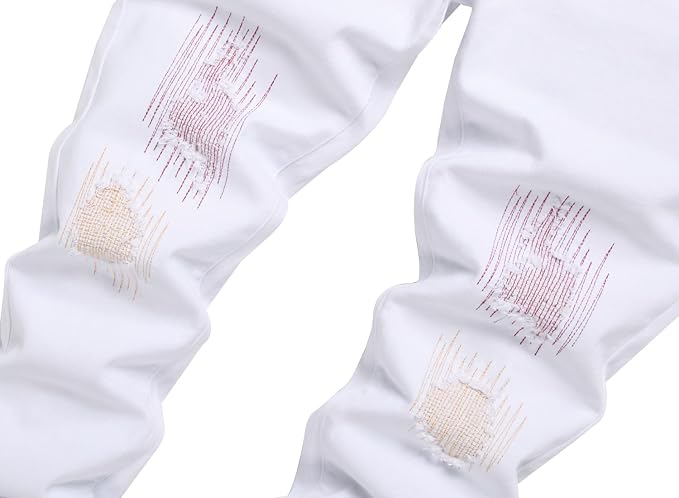 B#white Jeans Stretch