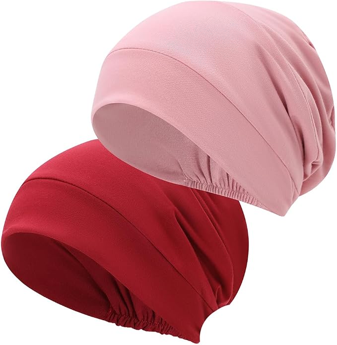 2 Pcs,pink+wine