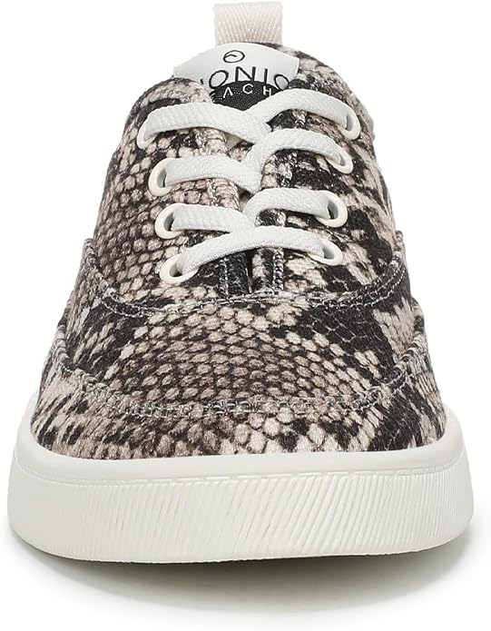 Ivory/Black Snake Canvas