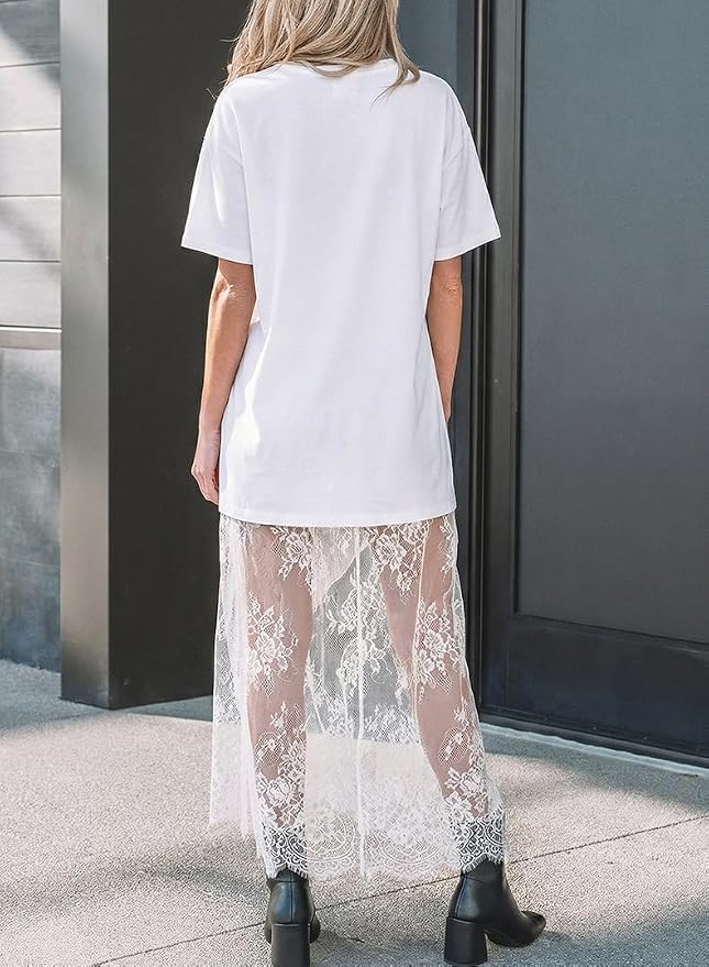White Tshirt Dress