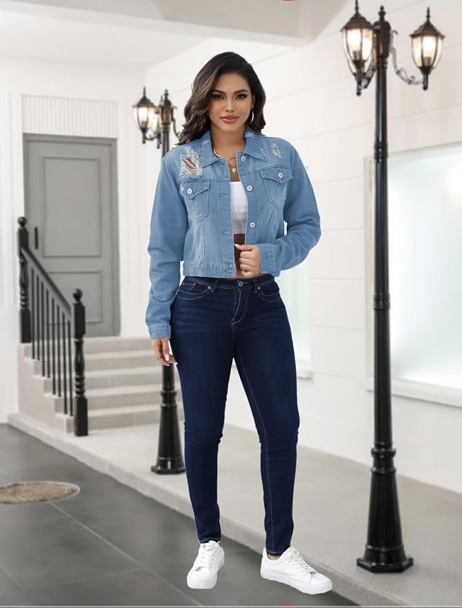 Fashion Blue Jeans Jackets 770