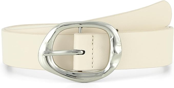 Cream_silver Buckle