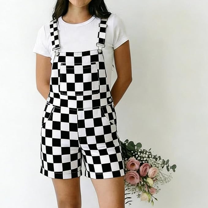 Black White Checkered