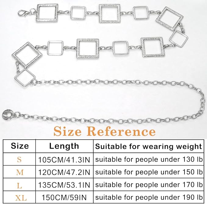 Large Small Squares Silver