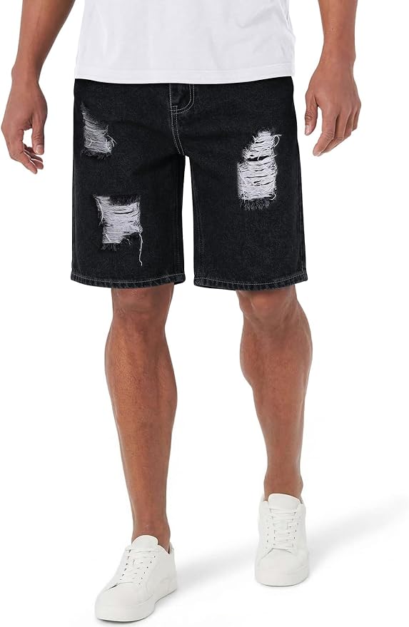 Dark Black Ripped