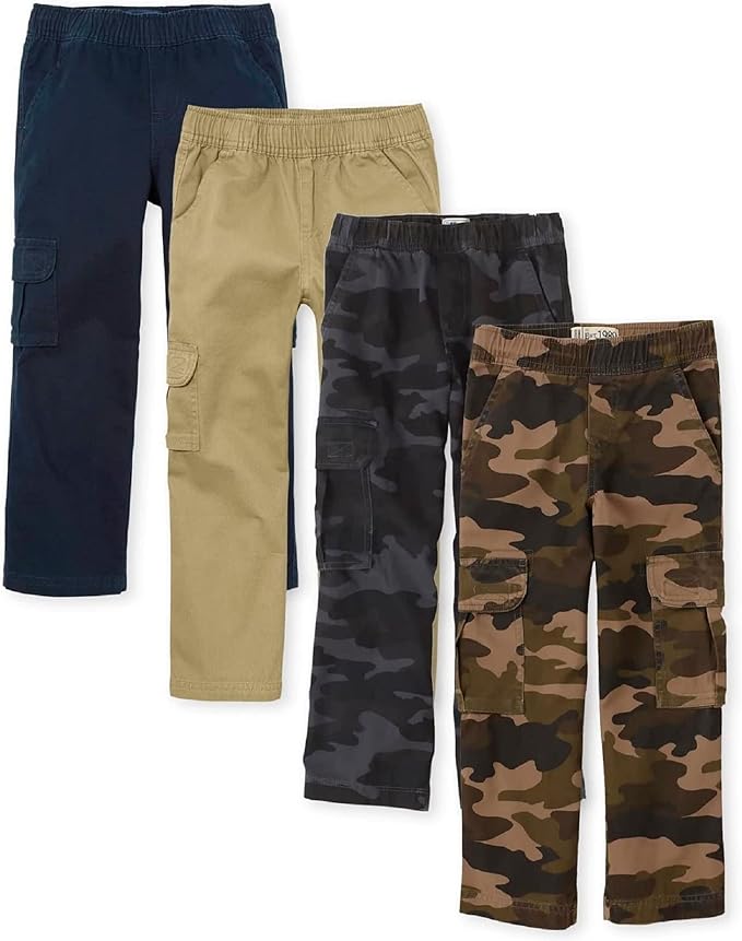 Flax/New Navy/Night Camo/Olive Camo 4 Pack