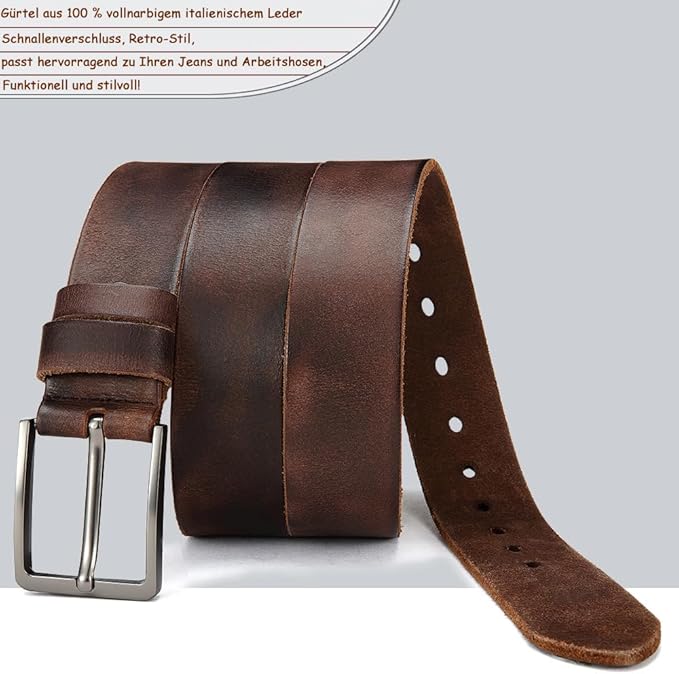 Full Grain Brown Belt