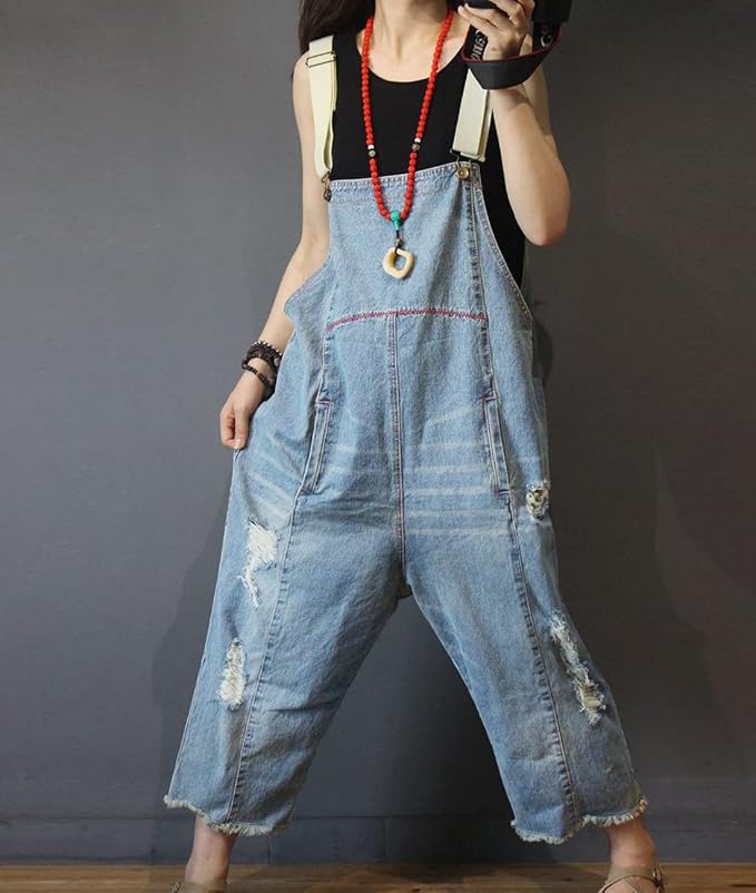 P49 Light Blue Jumpsuits