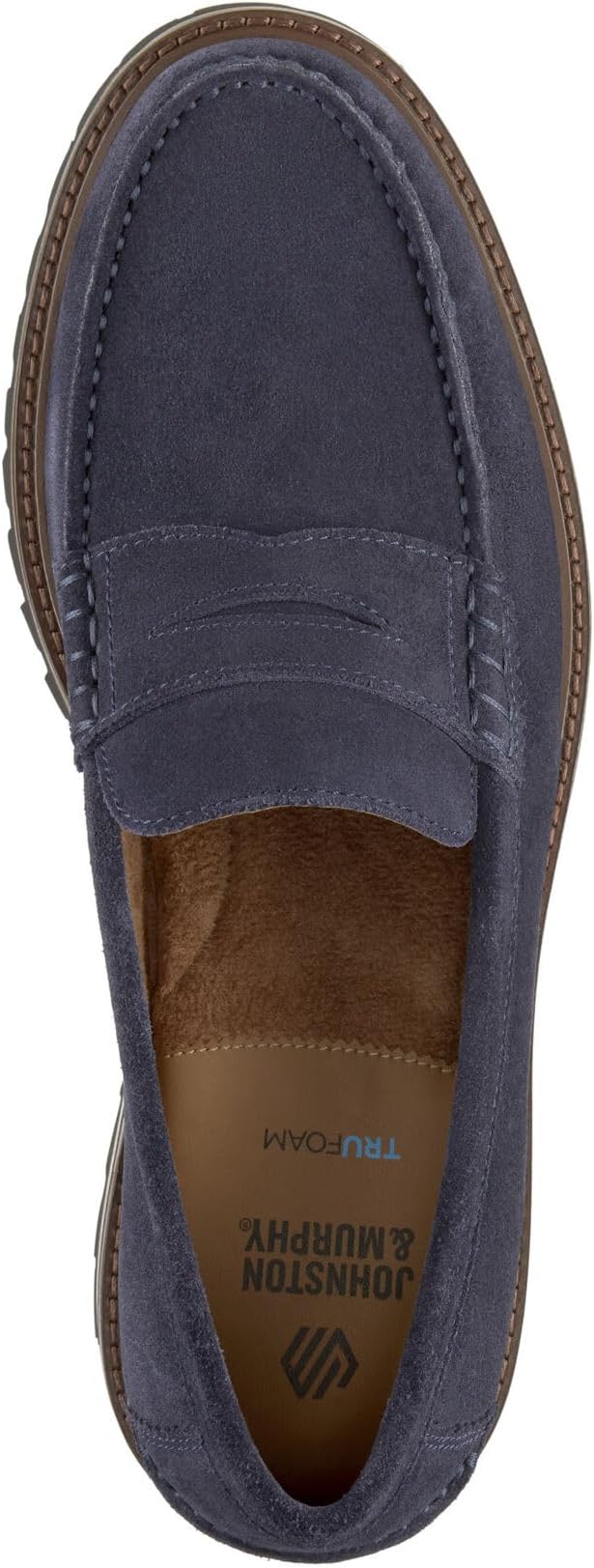 Navy Suede