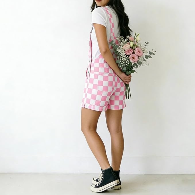 Pink Checkered