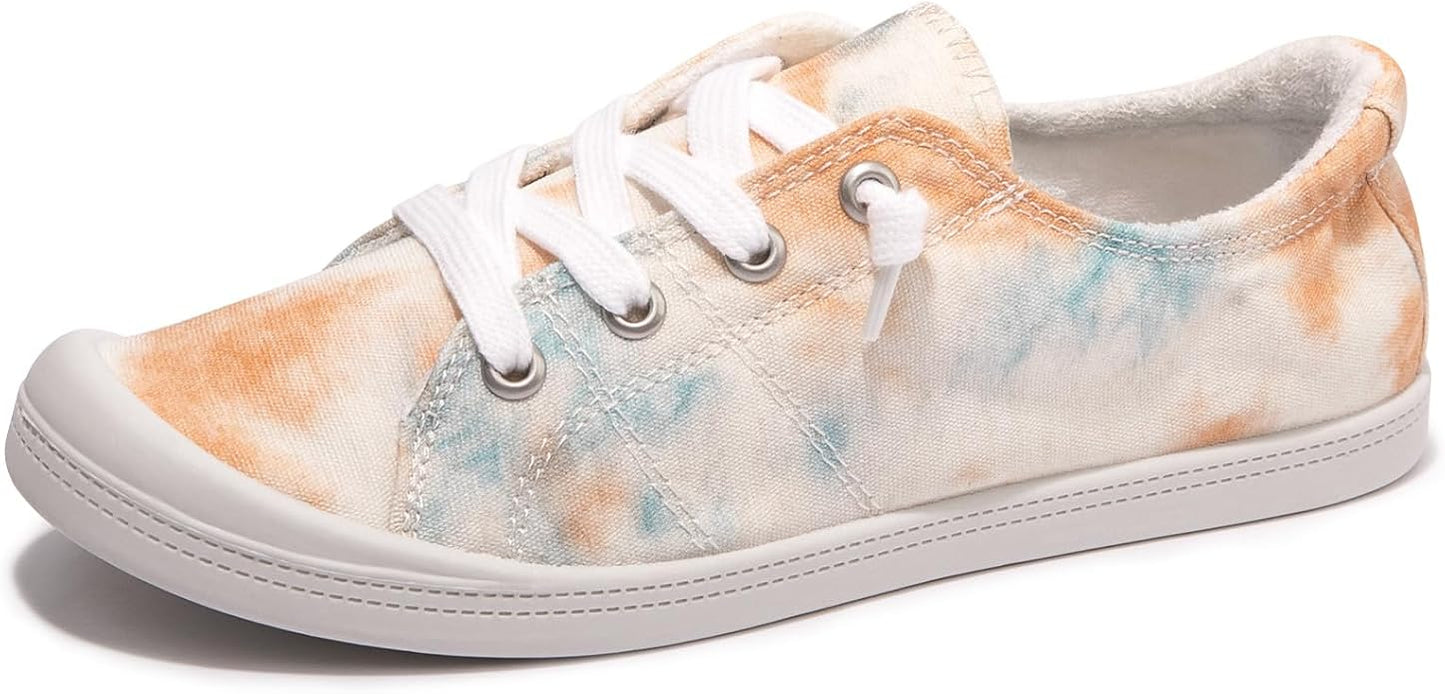 Orange & Blue Tie-dye