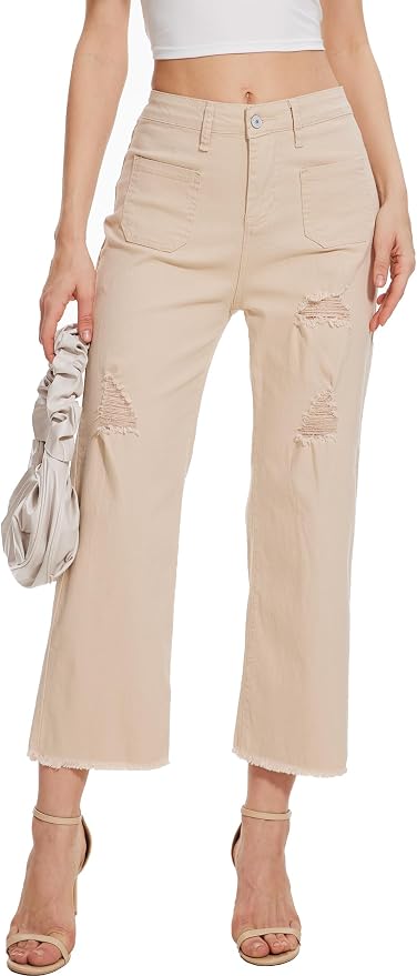 Ripped Khaki