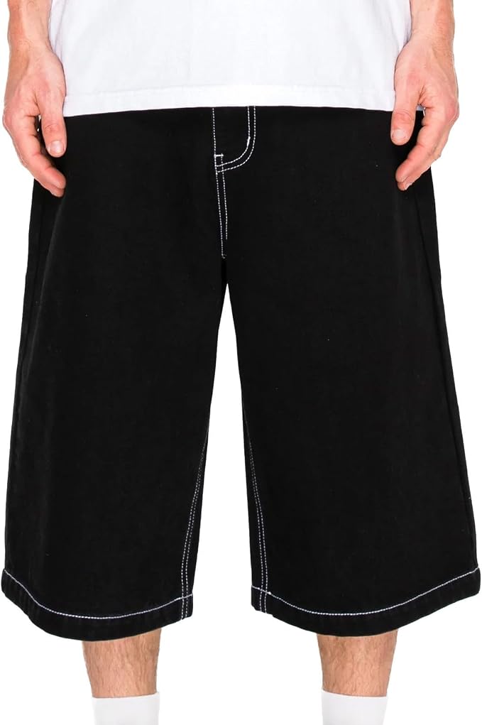 Ultra Baggy Black Jort