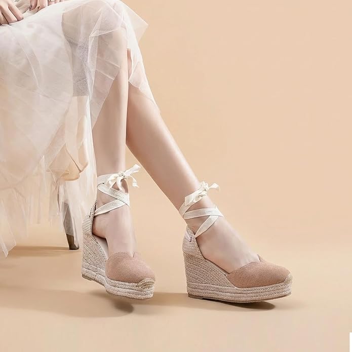 Flesh-coloured Suede Platform-4\