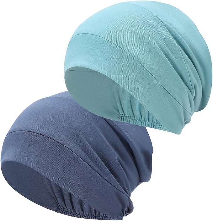 2 Pcs,denim Blue+pastel Blue