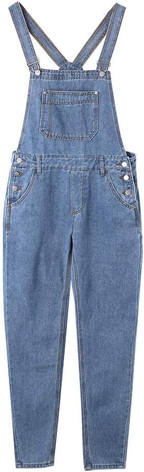 23#slim Fit Stretchy Pants Jumpsuit-blue