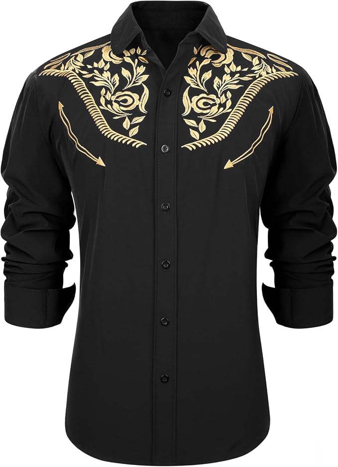 Black-yellow Embroidery