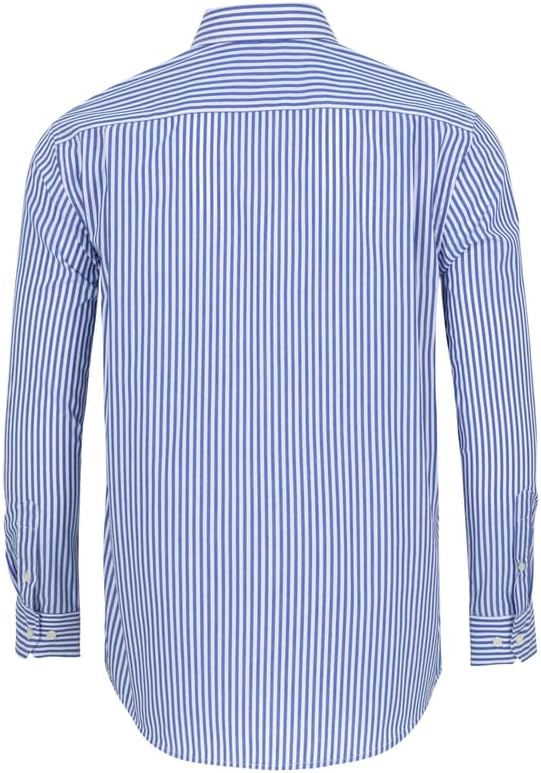 Navy White Striped 423