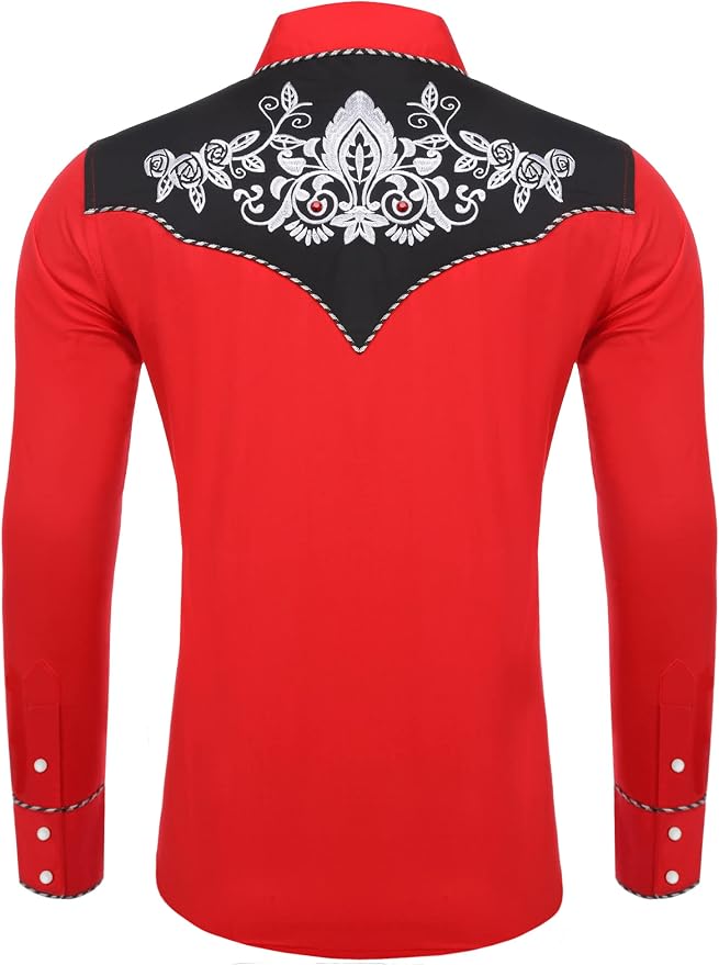 Red With Rhinestone