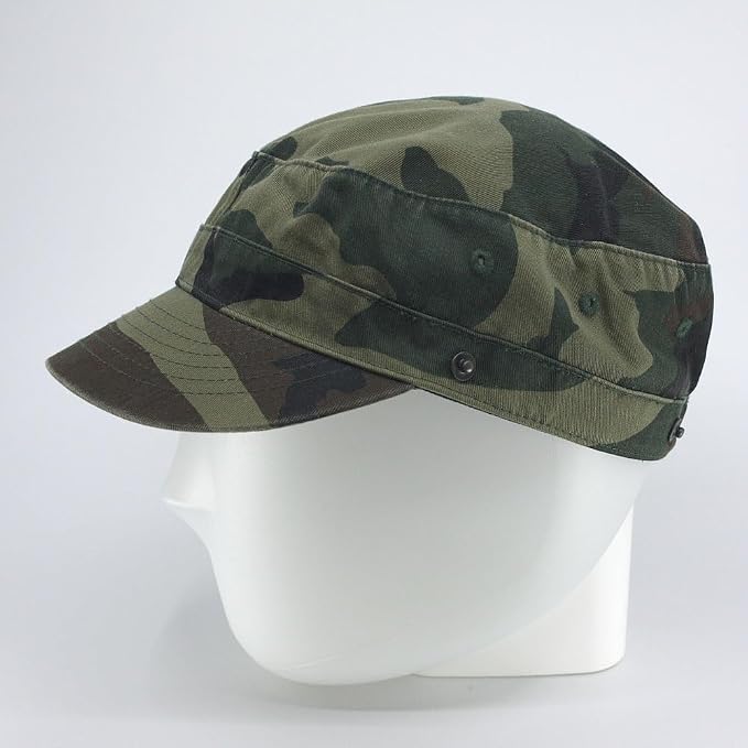Woodland Camo Cadet W/ Removable Flap