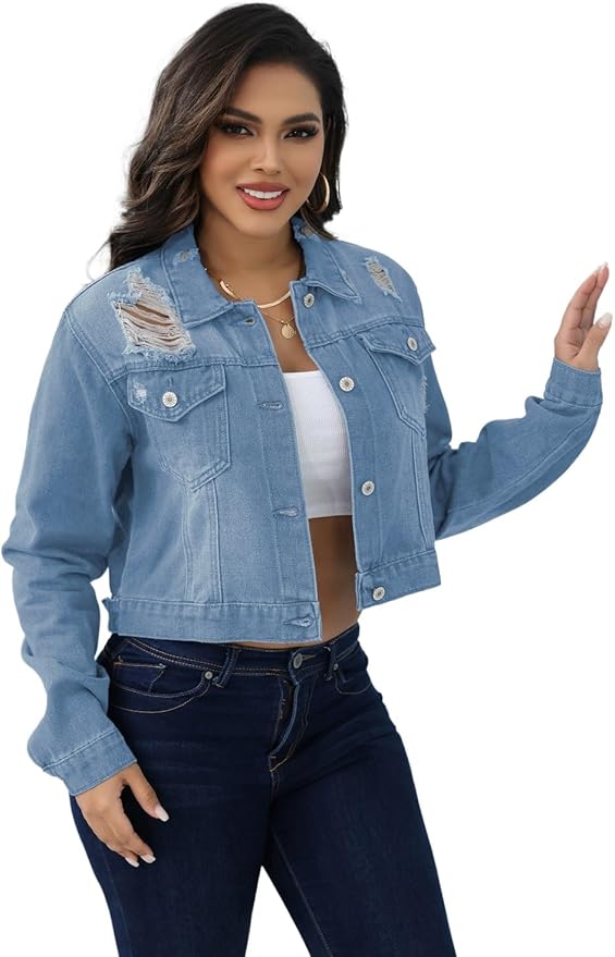 Fashion Blue Jeans Jackets 770