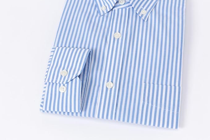 Blue White Striped 422