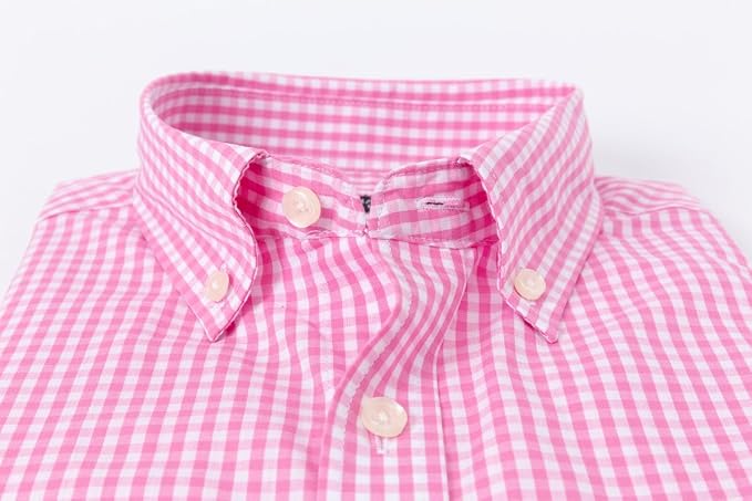 Pink White Check 428