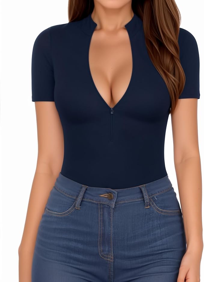 06-short Sleeve Deep Blue