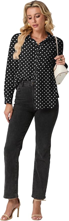 White Black P01 Polka Dot