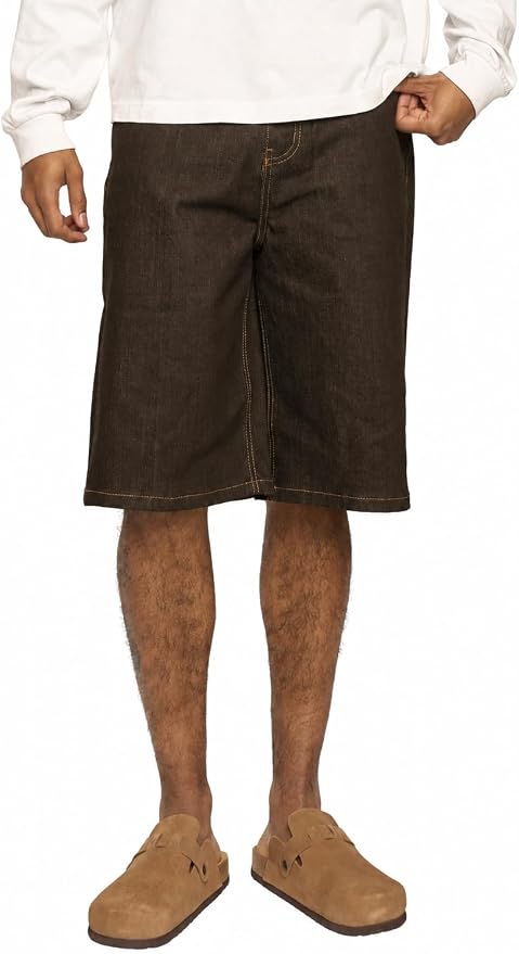 Raw Brown Denim