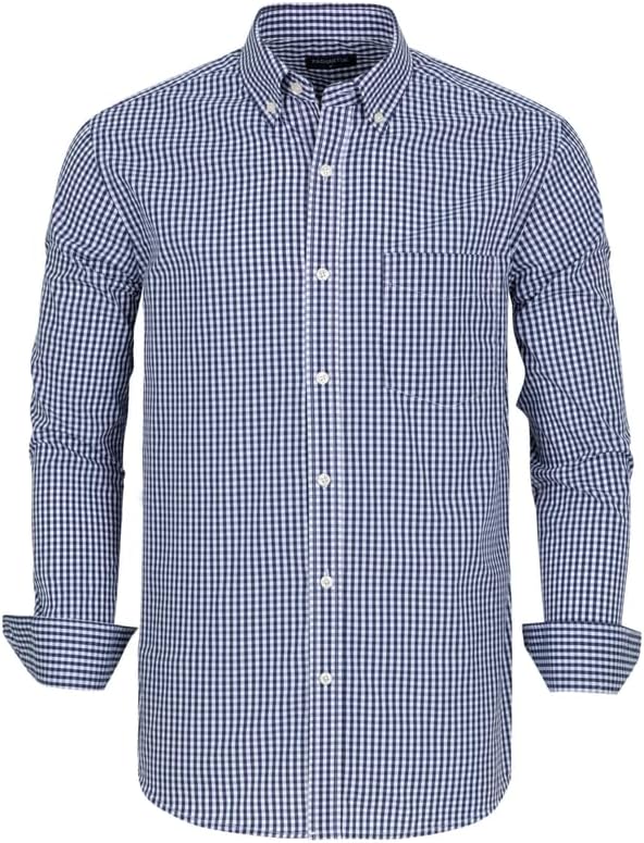 Navy White Check 430