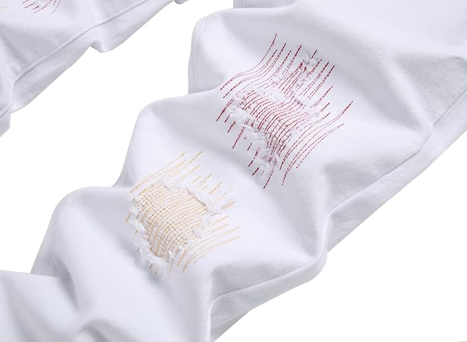 B#white Jeans Stretch
